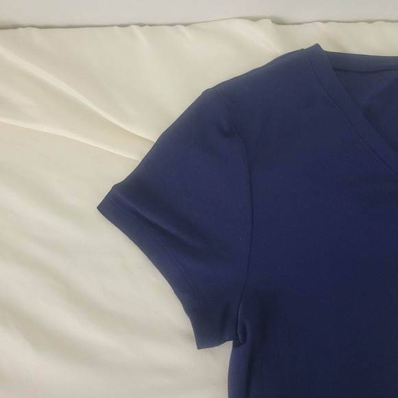 No Boundaries Juniors T Shirt Medium Top Short‎ Sleeve V Neck Skull Graphic Tee - Picture 5 of 9